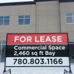 Winnipeg Commercial Real Estate Signs