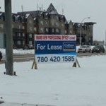 Winnipeg For Lease Signs