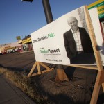 Winnipeg Sign Election Wood